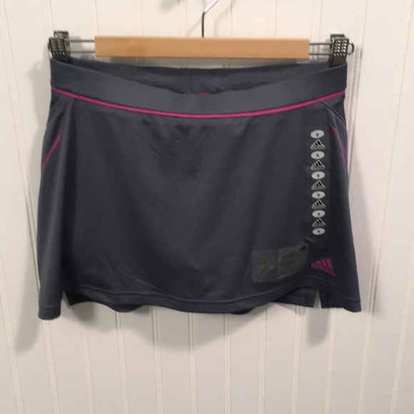 adidas Dresses & Skirts - adidas gray and pink skort NWT